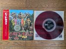THE BEATLES SGT. Pepper's Lonely Hearts Club Band 1967 Japan LP RED WAX OP-8163