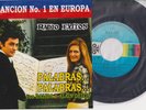 Dalida Alain Delon  ultra  rare SP destiné aux radios Mexique