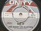 Bunny Lee Allstars - Hook Up / Full Up - 1969 Skinhead Reggae - UK Unity UN533