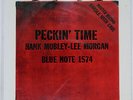 HANK MOBLEY PECKIN' TIME BLUE NOTE BN1574 JAPAN VINYL LP
