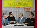 BEETHOVEN Anda Schneiderhan Fournier TRIPLE CONCERTO LP DGG RED Stereo TULIP