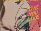 ROLLING STONES DOUBLE LP LOVE YOU LIVE ATLANTIC US CUSTOM INNER SLEEVES 1977