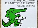 HAMPTON HAWES / VOL.3 THE TRIO EVERYBODY LIKES on Contemporary - Japan King LP
