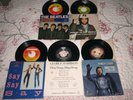 The Beatles-Yesterday-+4 Vinyl 45s with Picture Sleeves-Solo Beatles