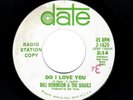 NORTHERN SOUL-BILL ROBINSON/QUAILS-DO I LOVE YOU/LAY MY HEAD ON YOU SHOULDER