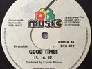 15. 16. 17.* - Good Times / Black Skin Boys Vinyl 1978 DEB 012