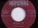 R&B 45 FAYE ADAMS Johnny Lee IMPERIAL HEAR a