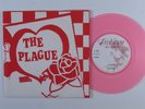 Punk 45 PLAGUE In Love EVOLUTION VG++ translucent pink wax picture sleeve HEAR a