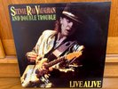 Stevie Ray Vaughan Double Trouble Live Alive vinyl record LP  Ultrasonic NM