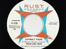 Northern Soul 45 - Dean and Jean - Lovingly Yours - Rust - VG+