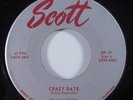 Rockabilly Surf 45 CRAZY TEENS Crazy Date SCOTT HEAR a