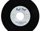 DOO WOP 45  QUIN-TONES DOWN THE AISLE OF LOVE ON RED TOP VG+ ORIGINAL 1ST PRESS