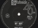 MARY WELLS 45:  MY GUY b/w OH, LITTLE BOY AUSSIE  STATESIDE 118  NM/NM  1964