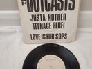 The Outcasts Justa Nother Teenage Rebel Black Disc 1978 7