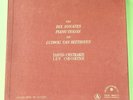 Oistrakh Oborin Beethoven Violin Sonatas French Box Chant du Monde (5 Lps)