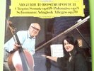 Martha Argerich Rostropovich Chopin Schumann Cello Sonatas DGG 2531 201