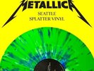 SEATTLE OFFICIAL Metallica Pop Up 72 Seasons Vinyl SEAHAWK Splatter Sealed RARE