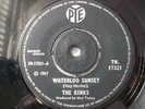 THE KINKS WATERLOO SUNSET RARE PYE ORIGINAL 1967 INDIAN PRESS IN EX COND