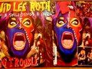 David Lee Roth / Steve Vai BIG TROUBLE Eat Em & Smile LP Red Mint New Van Halen