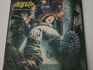 ANTHRAX Spreading The Disease MEGAFORCE vinyl Signed By The BAND SCOTT CHARLIE