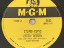 Stupid Cupid / Carolina Moon Connie Francis 1958 78 rpm record Canada Press rare
