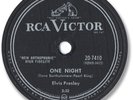 Rare 1958 ELVIS PRESLEY Rock’n Roll 78 RPM Record. One Night/ I Got Stung