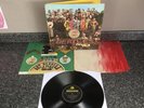 LP THE BEATLES SGT PEPPERS LONELY HEARTS CLUB BAND UK 1ST PRESS MONO PMC 7027 EX