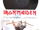 NM IRON MAIDEN Bring Your Daughter To The Slaughter AUTOGRAPH ETCHED 7