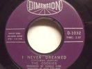 The Cookies - I Never Dreamed - 1964 Rare Girl Group 45 on Dimension