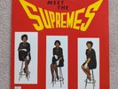 Meet The Supremes Vinyl Record. 1982 Reissue Motown M5-223V1. The 