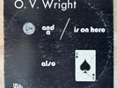 O.V. WRIGHT Nickel And A Nail-  Backbeat 1972 LP Vinyl ORIG. Southern Soul