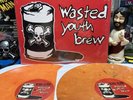 Blood For Blood - Wasted Youth Brew X2 LP Vinyl  Orange Marbled   (2010)