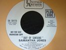 samantha jones surrounded by a ray of sunshineunited/arts   dj  usa orig soul 45