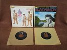 two Elvis Presley RcaVictor Gold Standard Series EP 45rpm records with covers