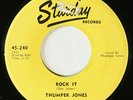 (GEORGE)THUMPER JONES - ROCK IT/HOW COME IT - VG++ STARDAY ROCKABILLY 45 - HEAR