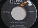 RARE PRESSING Elvis Presley Heartbreak Hotel / I Was The One
