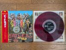 THE BEATLES SGT. Pepper's Lonely Hearts Club Band 1967 Japan LP RED WAX OP-8163