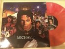 Michael Jackson Vinyl Michael Album Coral Marble New Rare Made Czech No Promo