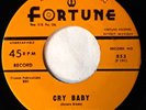 JOHN LEE HOOKER   Cry Baby / Love You Baby   FORTUNE 853     EX+