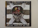S.O.D. STORMTROOPERS DEATH (ANTHRAX) SPEAK ENGLISH DIE LP CLEAR RED BROWN GREEN