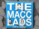 The Macc Lads Live at Leeds (the who?) Blue EX Vinyl LP  1988 Ex/EX. H46