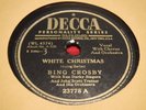 Bing Crosby 78 RPM White Christmas God Rest Ye Merry Gentlemen Decca 23778 1942