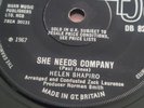 NORTHERN SOUL/60S HELEN SHAPIRO STOP AND YOU BECOME AWARE/SHE NEEDS COMPANY