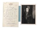 Kenneth Horne signed letter, Hugh Paddick signed photo Kenneth Williams interest