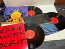3 Vintage Herbie Hancock vinyl LP record albums Head Hunters Rockit Future Shock