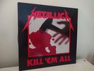 METALLICA KILL EM ALL UK 1ST PRESS LP VINYL RECORD