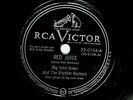 Big John Greer & Rhythm Rockers Red Juice Big Johns A Blowin 78 Record