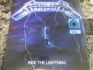 Metallica - Ride The Lightning, Wal Mart Electric Blue Color 1 LP, Sealed
