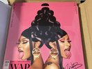 Cardi B Signed WAP Limited Edition CLEAR LP Vinyl Autograph Megan Thee Stallion