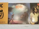 (3) AC/DC albums: Highway to Hell, Let There Be Rock, For Those about to Ro